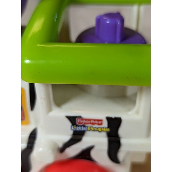 FISHER PRICE LITTLE PEOPLE SOUND ZOO ZEBRA SAFARI ANIMAL TRAIN - Picture 5 of 6